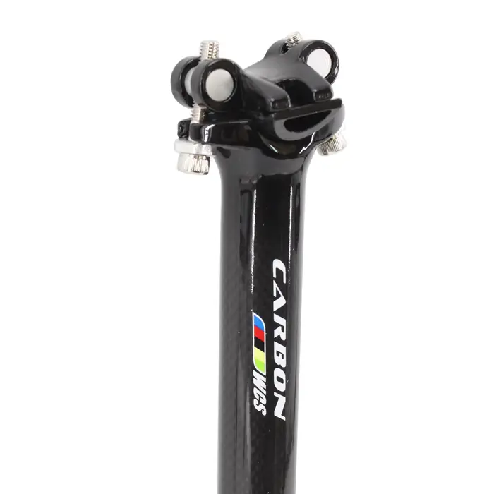 Nouveau vélo de route de montagne alliage + 3K tige de selle en Fiber de carbone tige de selle de vé