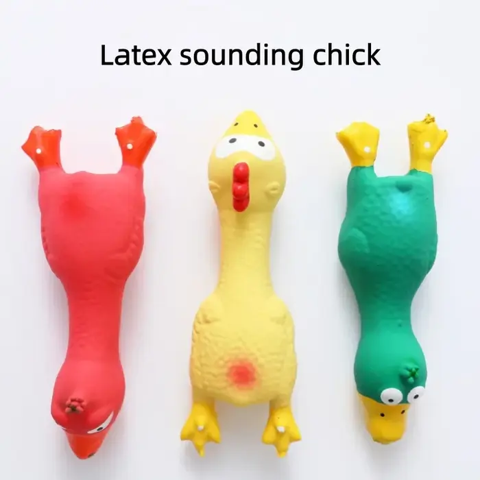 Jouet pour chien en latex résistant aux morsures