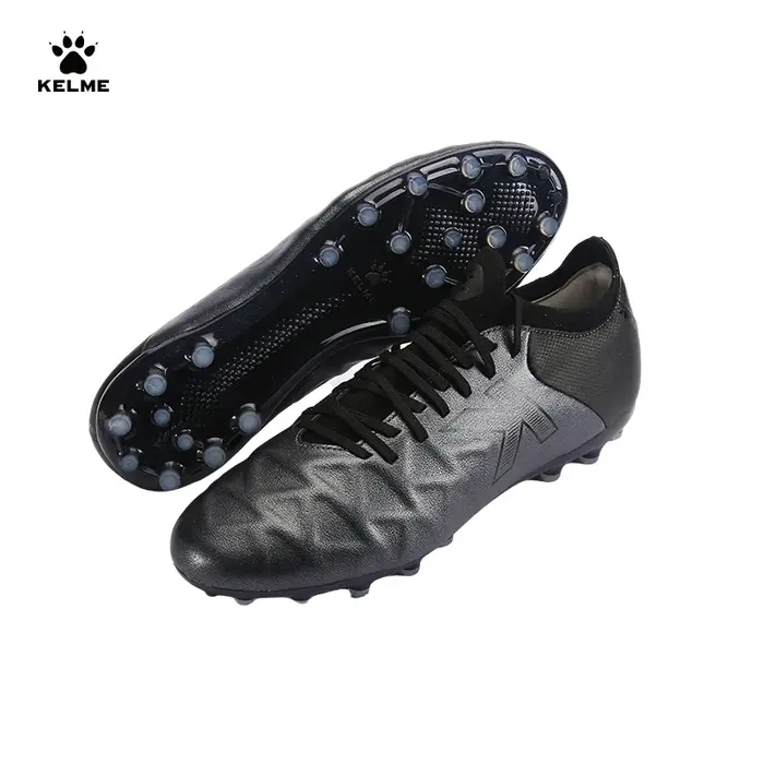 KELME Football MG chaussures crampons en peau de veau Match gazon artificiel antidérapant amorti for
