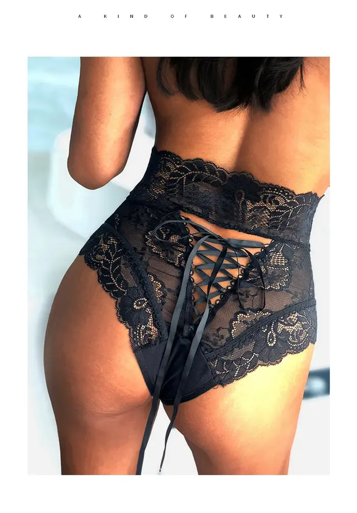 Culottes pour femme, sous-vêtements sexy en dentelle respirante, lingerie douce, culottes féminines,