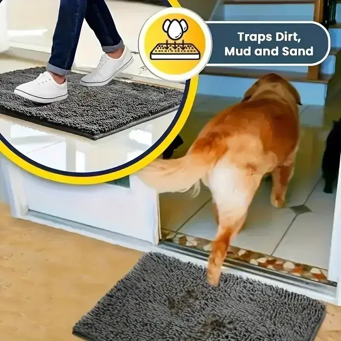 Paillassons pour pattes boueuses pour chiens