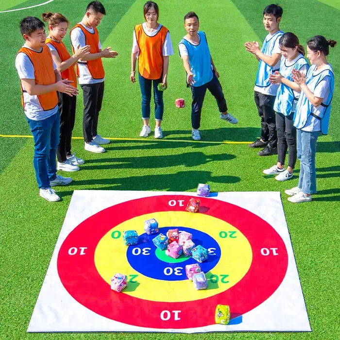 Jeu de fléchettes à lancer pour adultes et enfants, jeux de construction d'équipe pour le travail, sports de plein air, fête amusante, faveurs de carnaval, grand