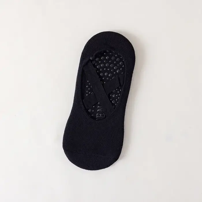 Chaussettes de yoga femme antidérapantes avec silicone