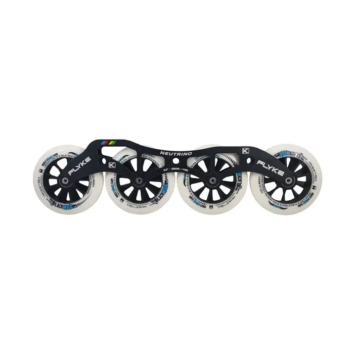 Flyke-Cadre de patins de vitesse en ligne, châssis MPC, 4 roues, NEUTRINO, 4x110, 4x100, 4x90, Black