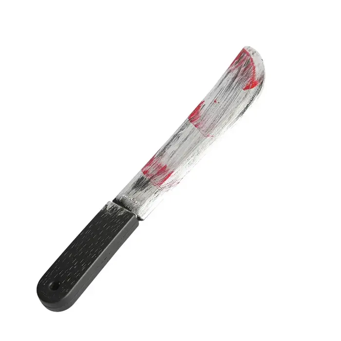 Fausse Épée en Plastique pour Cosplay, Arme Sanglante de Simulation, Couteau d'Horreur, Accessoire s
