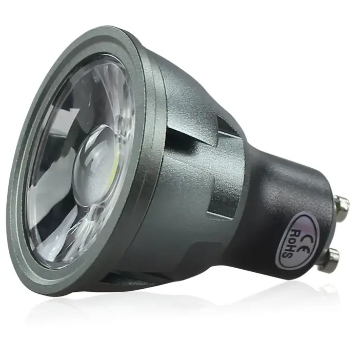 Ampoule de projecteur Led GU10 3W 5W 7W 110v 220v 240v, lampe COB blanc chaud 3000k blanc naturel 40