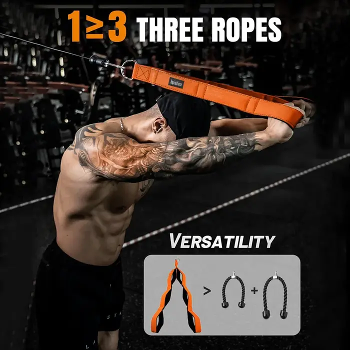 Poignée de connexion de corde pour triceps