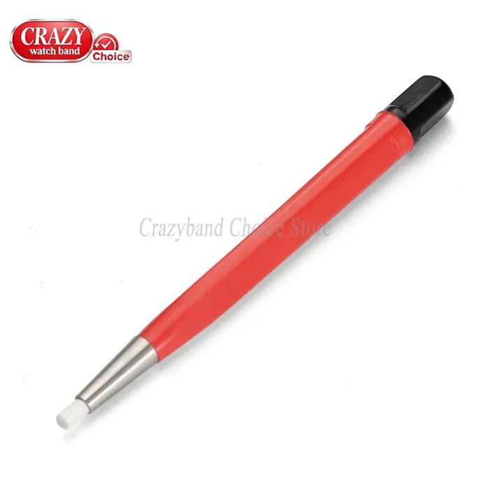 Stylo-brosse anti-rouille pour montres, petit outil de nettoyage de la rouille, pointe en fibre de v