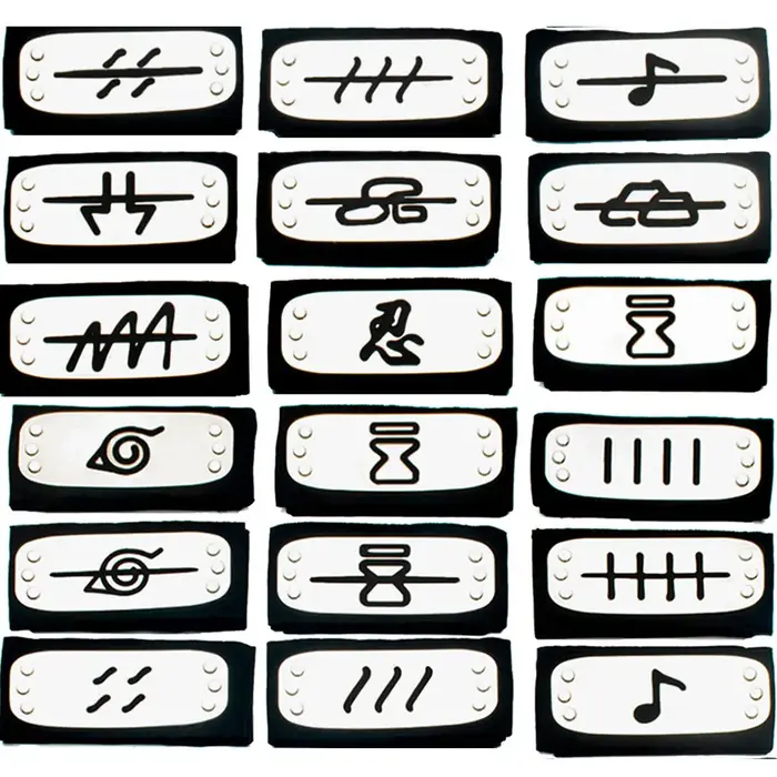 Bandeaux de dessin animé Uzumaki Akatsuki, accessoires de Cosplay, ceinture de tête, protection du f