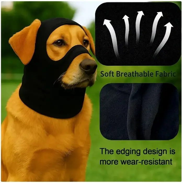 Masque facial pour chien tendance et chaud