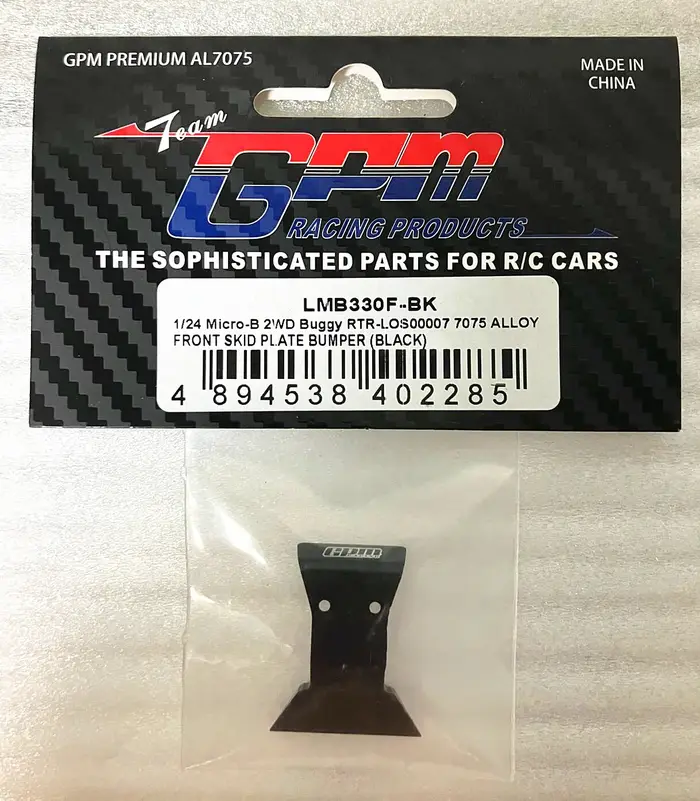 Pare-chocs avant en aluminium GPM 7075, plaque de protection LOS-1770 pour LOSI 1/24 Micro-B / 1/28 