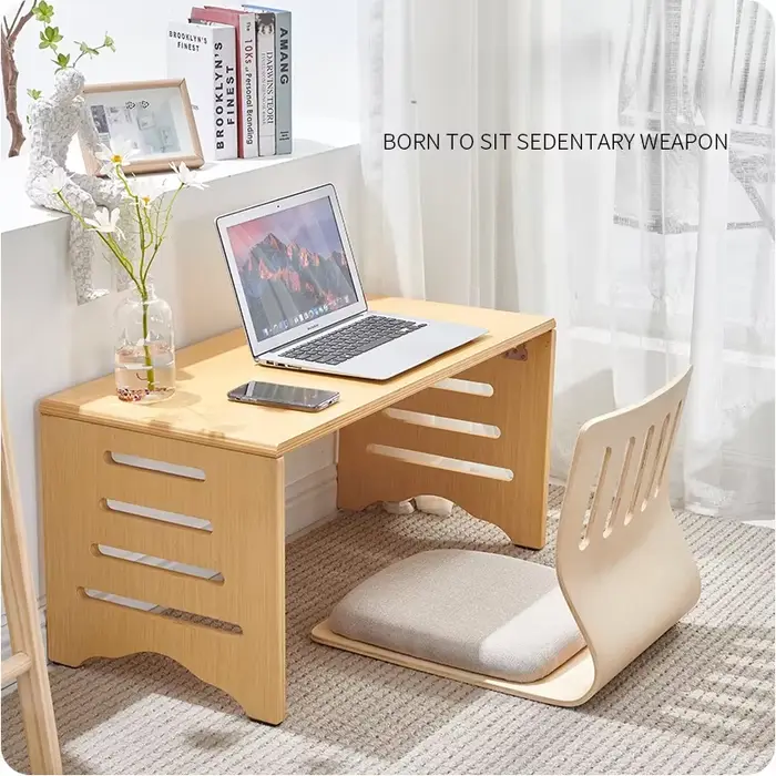 Chaise japonaise Design maison salon meubles Kotatsu Table chaise Tatami Zaisu sans jambes chaise de