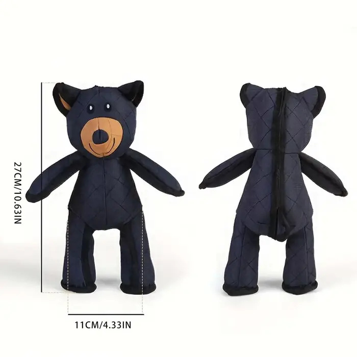 Ours en peluche couineur pour chien, jouets à mâcher agressifs, peluche indestructible, jouets couin