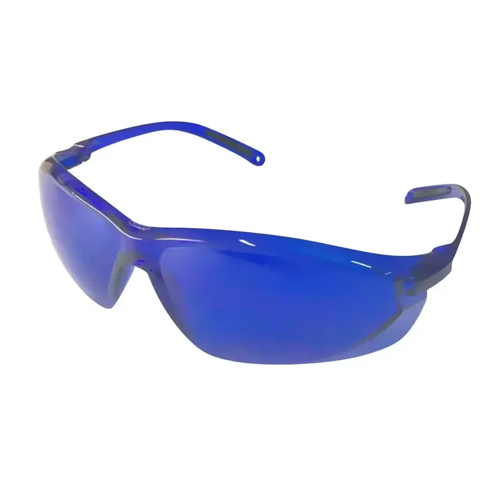 Lunettes de golf bleues unisexes