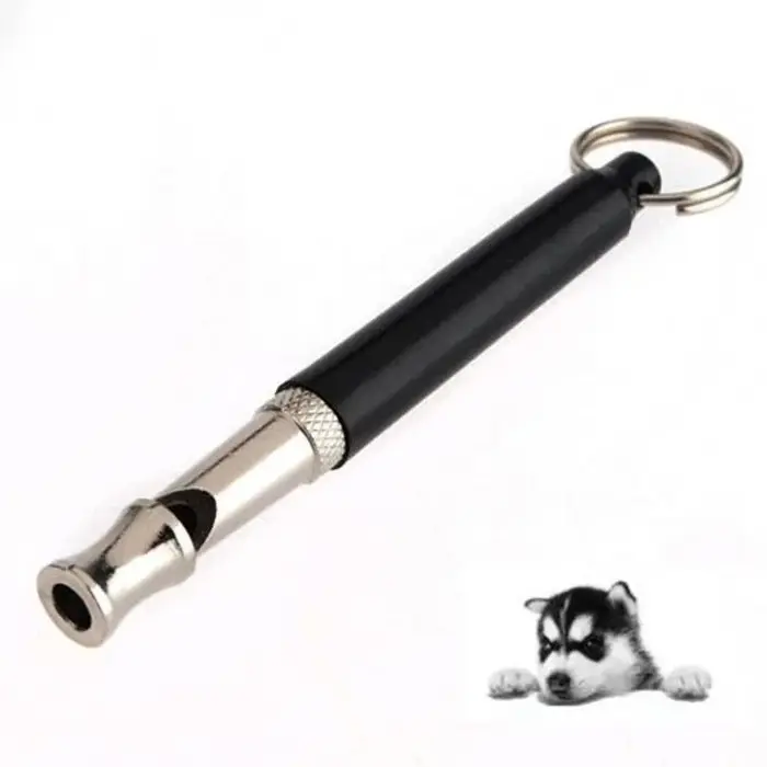 Sifflet d'entraînement pour chien réglable à ultrasons – Sifflet silencieux pour arrêter d'aboyer et