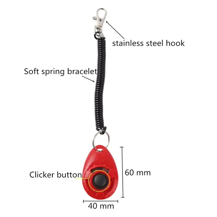 Clicker d'entraînement pour chiens et chats