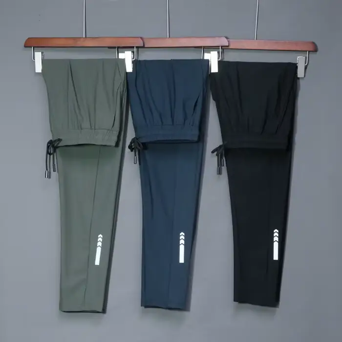 Été élastique hommes course Sport pantalon Jogging pantalons de survêtement décontracté en plein air