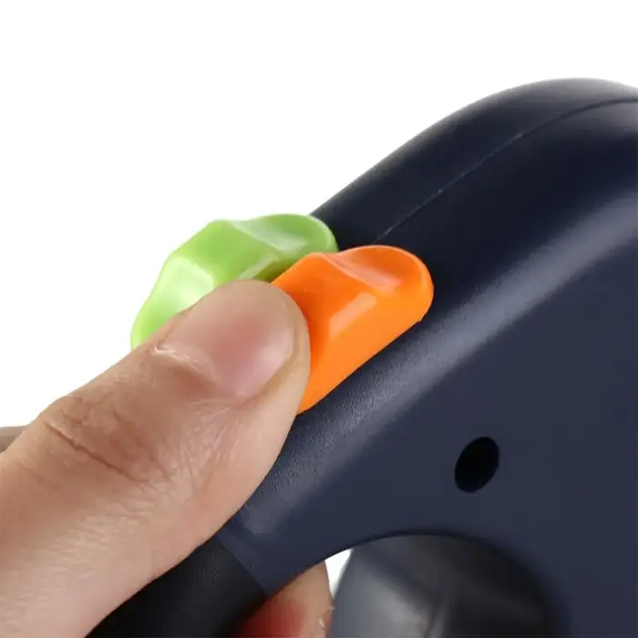 Laisse double rétractable pour chien avec lumières
