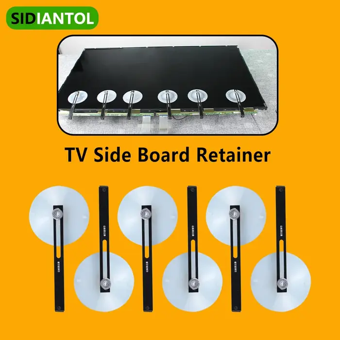 Clip de fixation pour écran TV LCD LED, avec panneau à ventouse, panneau de Protection, fixateur, re