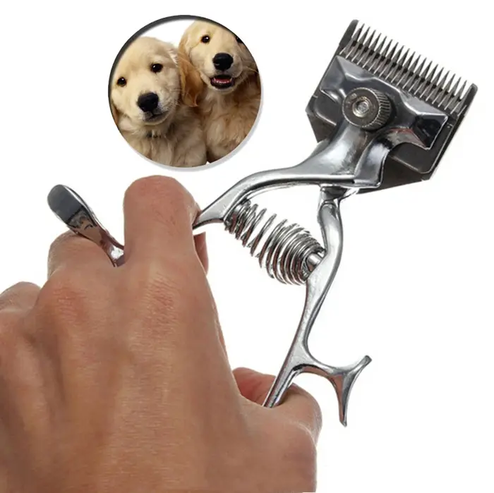 Tondeuses manuelles pour animaux de compagnie, ciseaux pour chiens et chats, outils de toilettage po