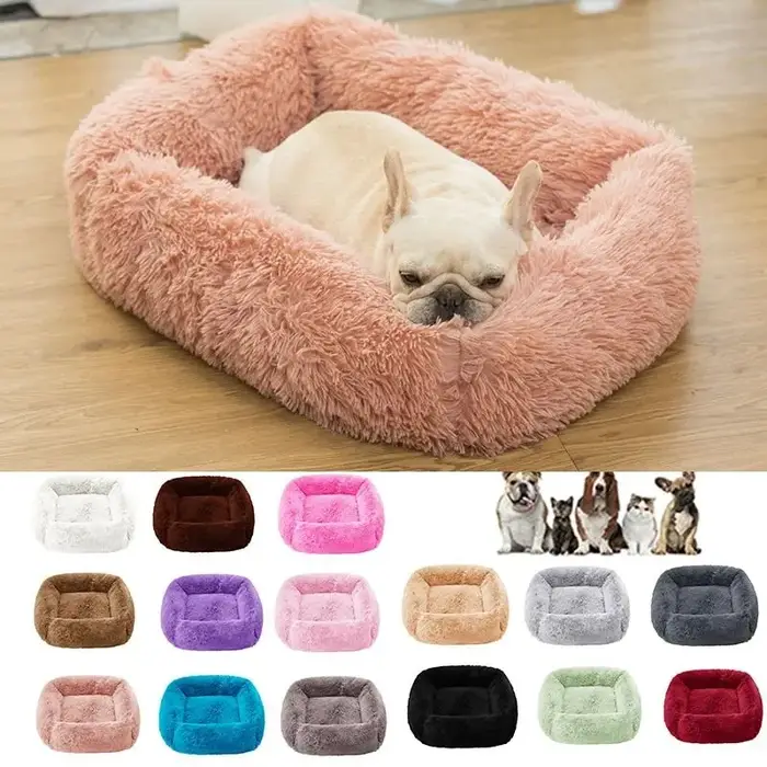 Lit Carré pour Chien et Chat avec Juste Latérale