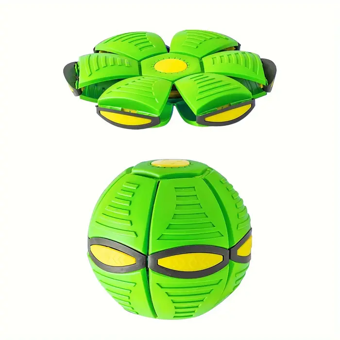 Le ballon rebondissant au soucoupe volante est un jouet pour chien durable, élastique et amusant ada