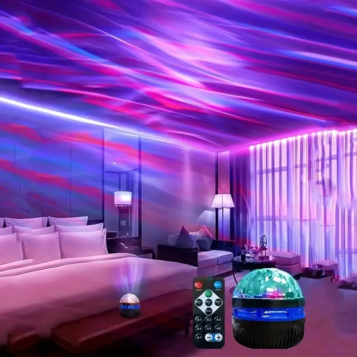 Veilleuses colorées avec télécommande pour la décoration de la salle de cinéma maison, budgétaire Ga
