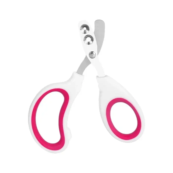 Coupe-ongles professionnel pour chat avec double trou, coupe-griffes en acier inoxydable pour petits