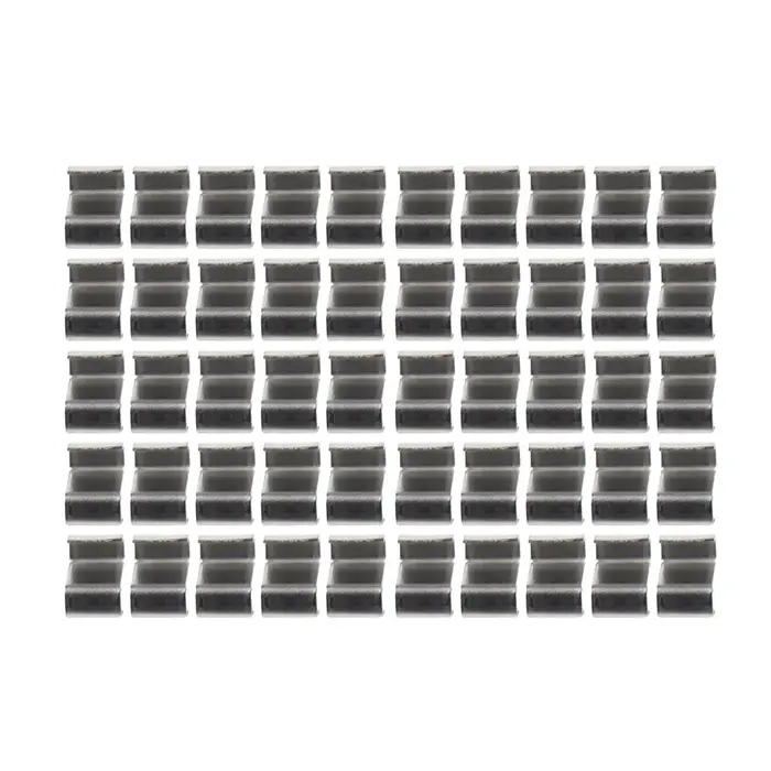 25/50/100pcs Serre Vitrage Clips Z Type Pinces à Verre En Acier Inoxydable En Métal Accessoires De S