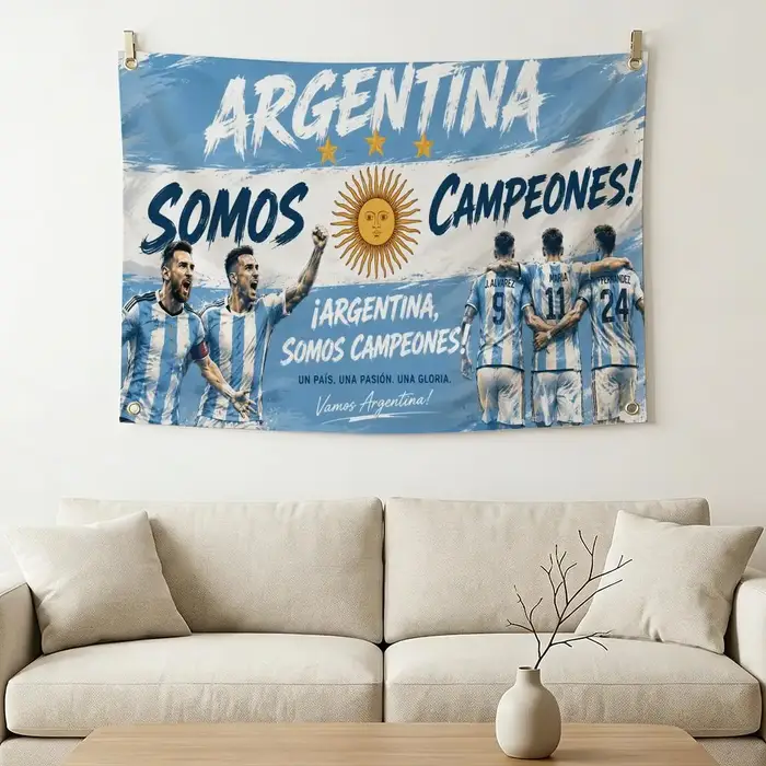 Drapeaux de football argentinien