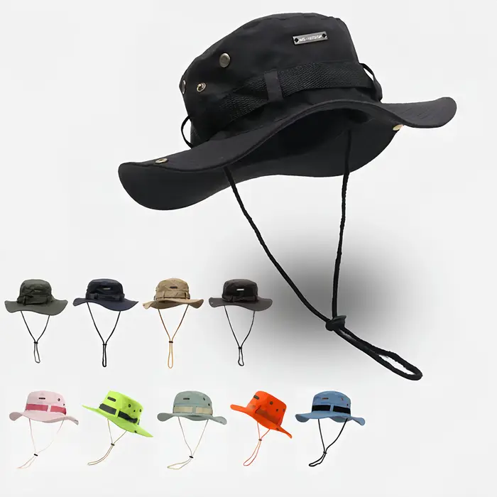 DulE27-Casquette militaire multicolore pour homme, chapeau ander, sports de plein air, pêche, randon