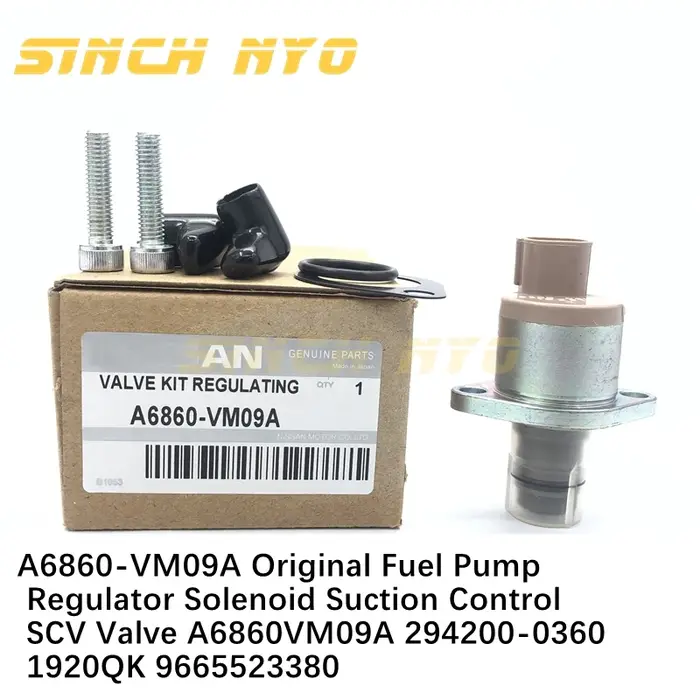 Soupape de commande d'aspiration Pompe à carburant Pression Moteur Sotchi A6860-VM09A SCV D40 CRD Ca