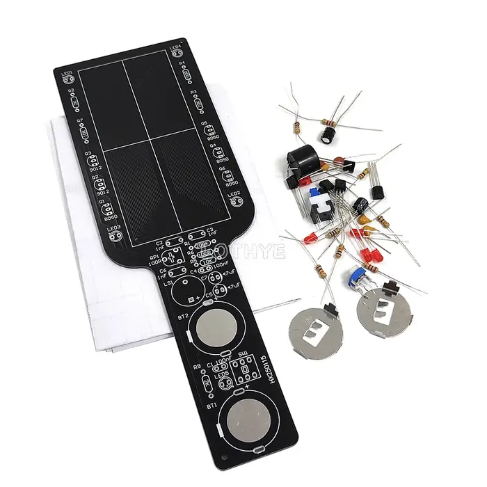 Kit électronique de bricolage, détecteur de métaux Simple et portatif, composants électroniques, assemblage de soudure, Kit de formation au soudage scolaire