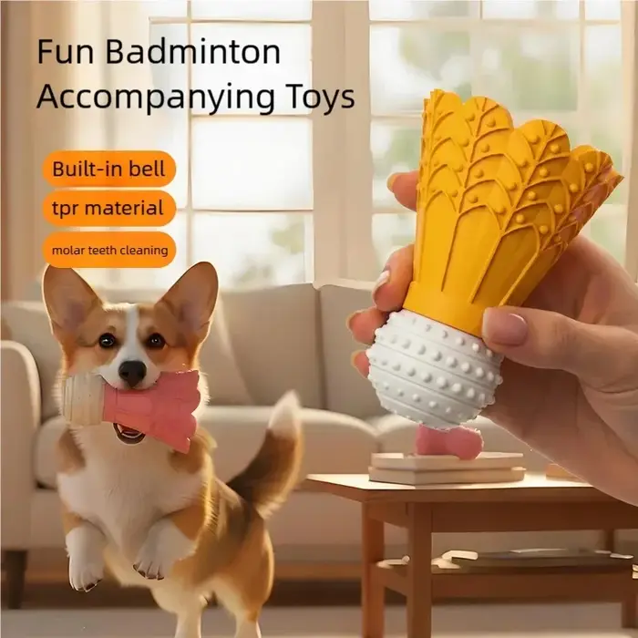 Jouet pour chien, balle de badminton