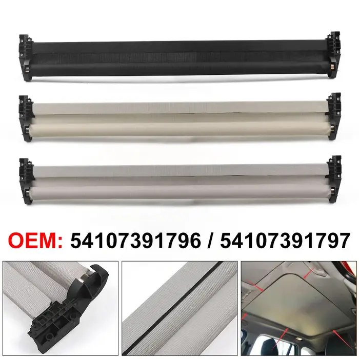 Rideau de toit ouvrant électrique panoramique de voiture, parasol de lucarne 54107391798   Pour BMW 