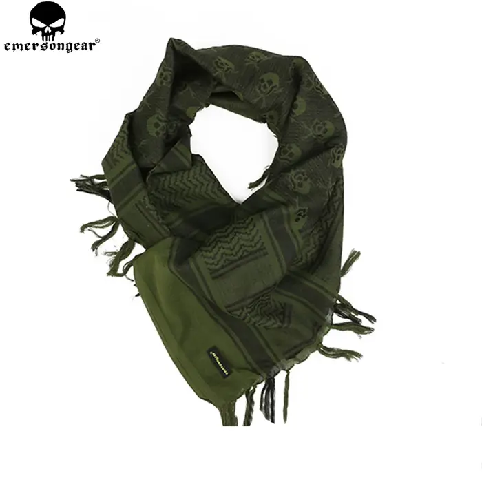 Foulard tactique arabe squelette voile sniper camouflage pour chasse randonnée vélo escalade
