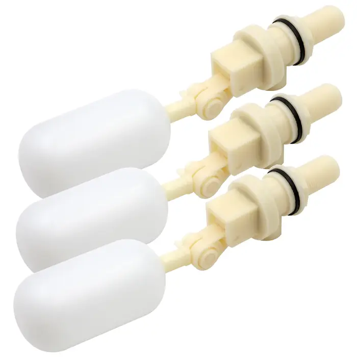 Valve flottante de réservoir d'eau 1/2 ", 3 pièces, pour bol d'eau automatique, cheval, bétail, chèv