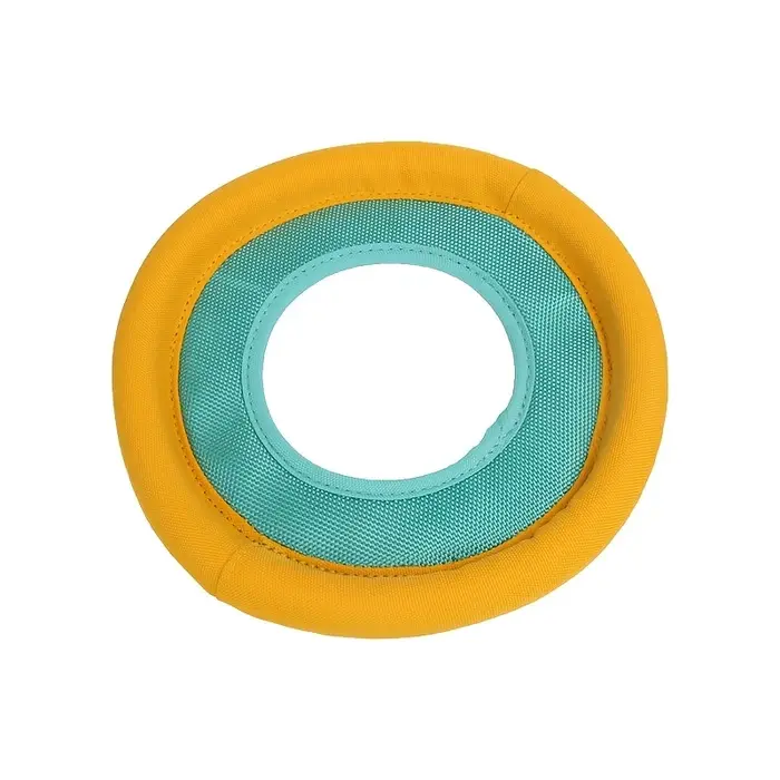 Frisbee flottant pour chien, jouet d'entraînement interactif pour chiens de taille moyenne, sans bat