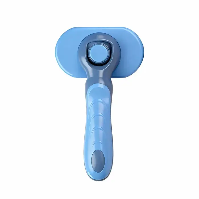 Brosse autonettoyante en un clic pour animaux de compagnie, peigne anti-poils pour chiens et chats, 