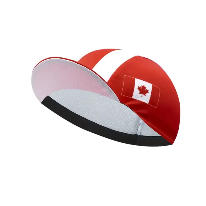 Casquette de cyclisme classique Canada Pro Team pour le VTT et les sports de plein air