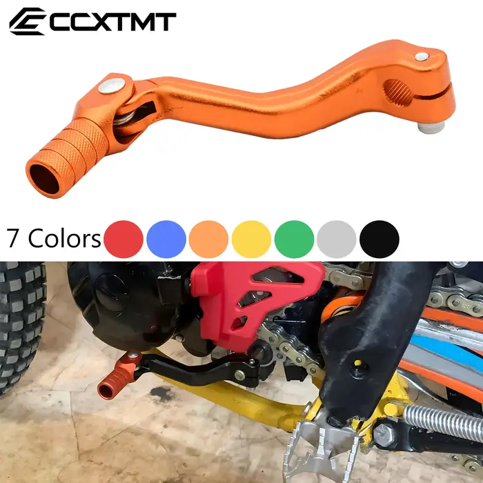 Levier de changement de vitesse pliable en aluminium pour moto ATV Kayo Apollo Zongshen NC 125 150 200 250 300 450 CB150 CB250 CB300 occasions spéciales conducteurs passionnés
