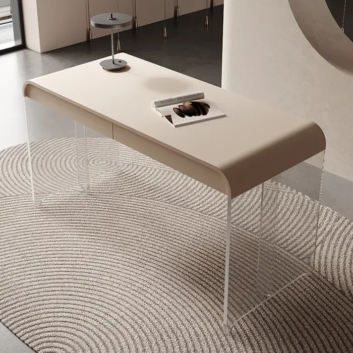 Bureau de direction, Table d'étude, bureau de salle, poste de travail minimaliste, meubles de lectur