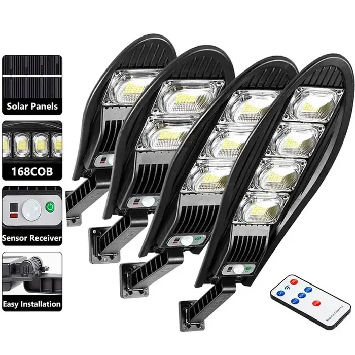 Réverbère solaire LED étanche pour jardin, applique murale, angle réglable, intégré, chaud, 10000mAh