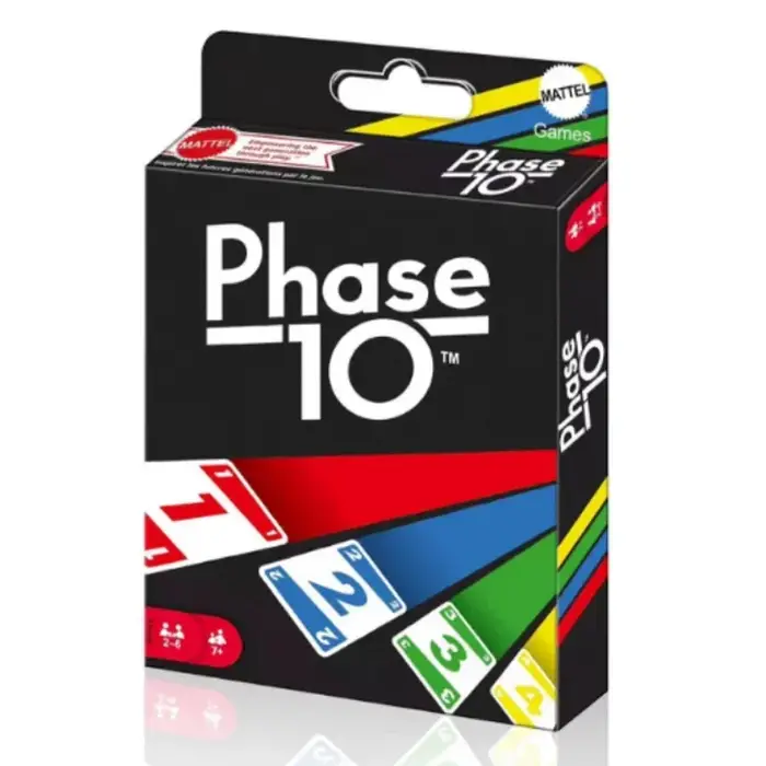 2026 Nouvelle vente Phase 10 Kartenspiel, modèles de jouets multijoueurs amusants et amusants, carte
