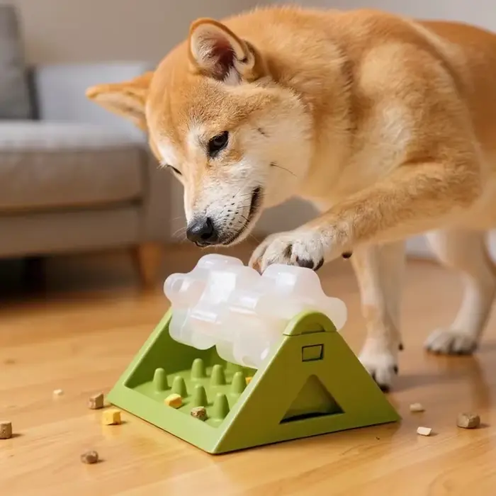Distributeur interactif de nourriture pour chien