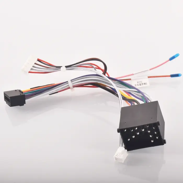 Adaptateur de câble de faisceau de câblage stéréo d'autoradio Android 16 broches pour BMW E46 série 