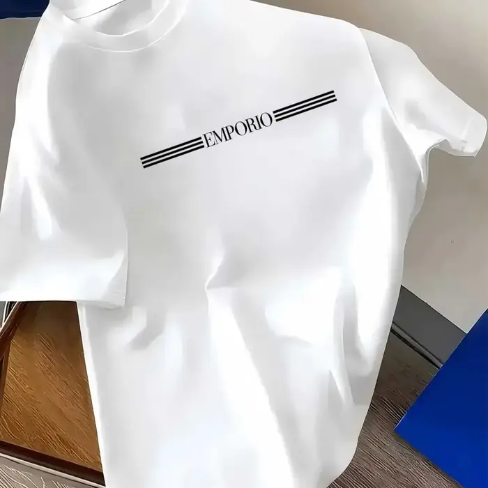 Vêtements de mode urbaine - T-shirt de luxe pour homme en coton pur 100% de haute qualité avec impri