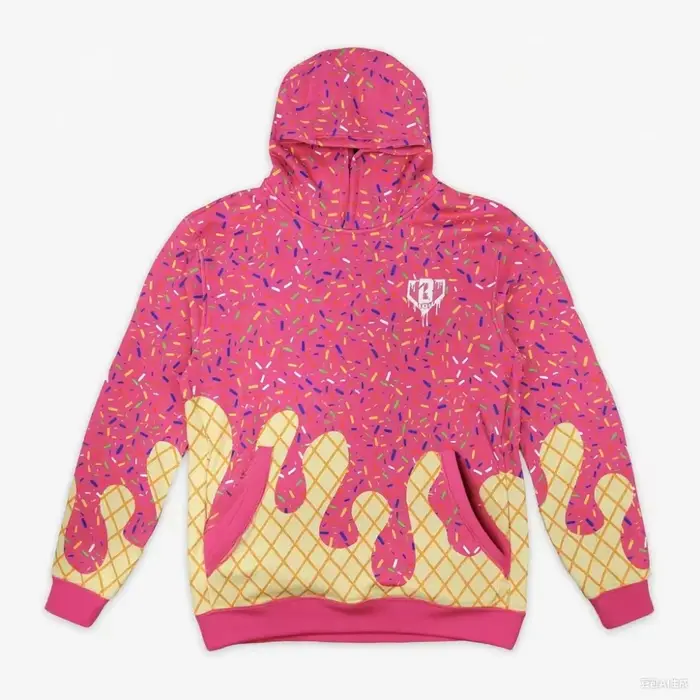 2025 nouveau automne/hiver enfants/adultes BASEBALL LIFESTYLE 101 série de crème glacée impression 3