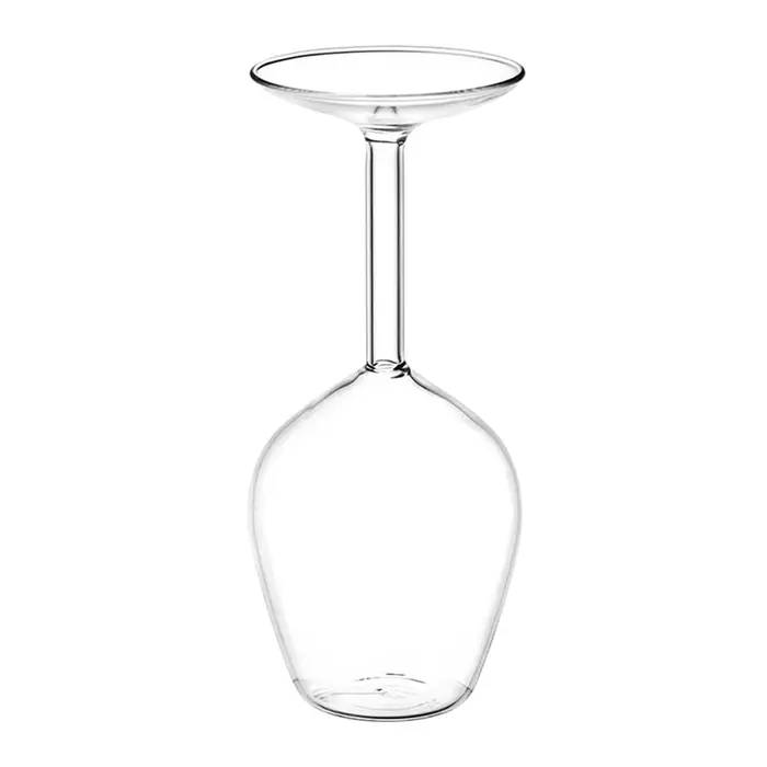 Verres à vin à tige longue à l'envers, Verres à vin à tige unique funky