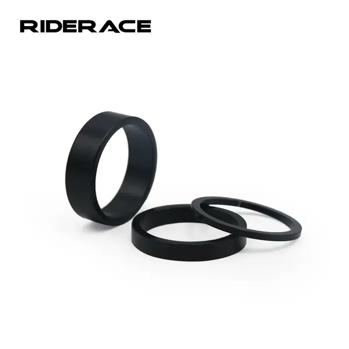 Rondelle de fourche de vélo en alliage d'aluminium, réglage des entretoises de casque, anneau de gui